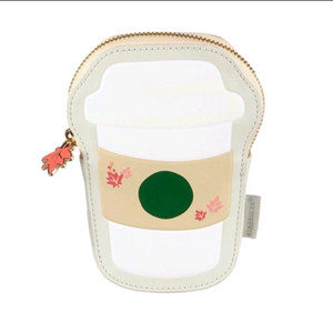 미개봉 스타벅스 투고 컵모양 오텀 커피체리 파우치 새상품 한정판 지갑 포켓 주머니 여행지갑 작은파우치 동전지갑 이미지