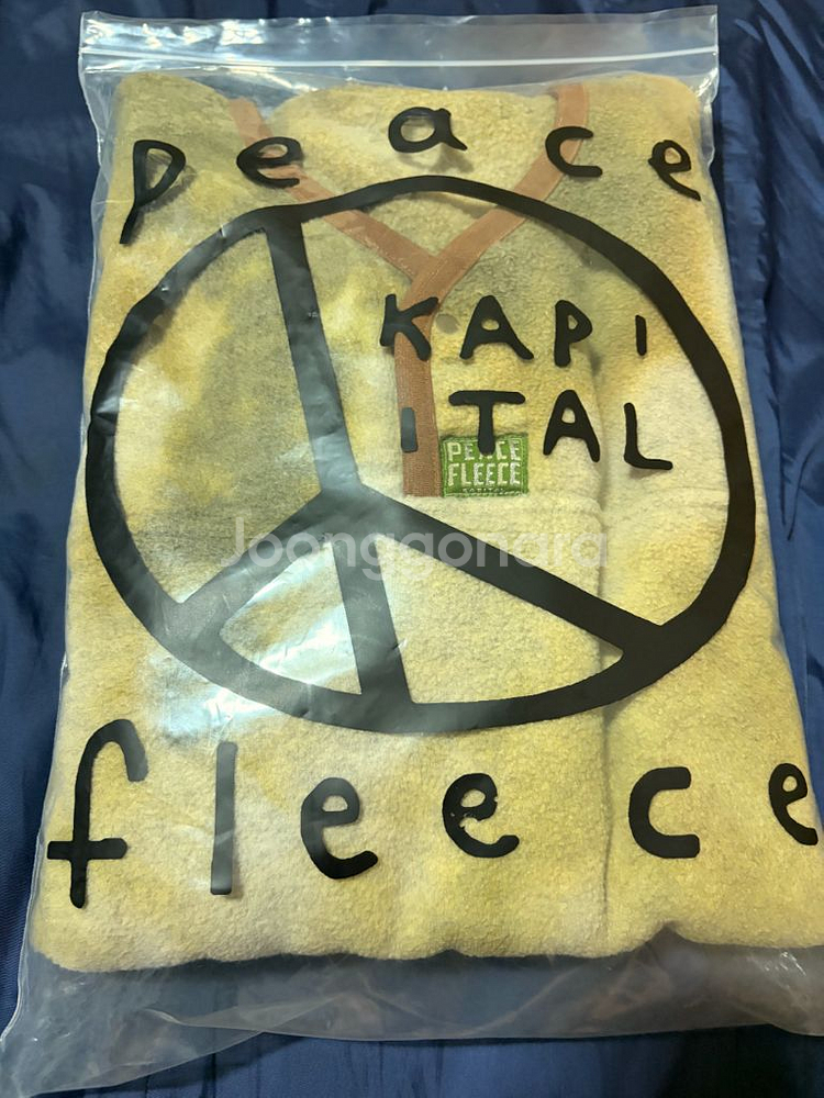 캐피탈 피스 플리스 2사이즈--1