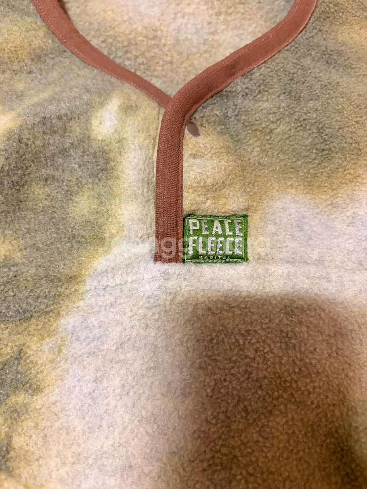 캐피탈 피스 플리스 2사이즈--5