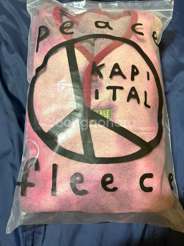 캐피탈 피스 플리스 4사이즈--1