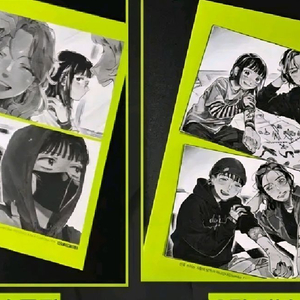 신경쓰이는 사람이 남자가 아니었다 일러스트카드 2종 팔아요