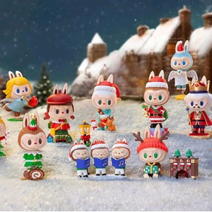 정품 팝마트 라부부 렛츠 크리스마스 2022시리즈 박스 (미개봉) 판매해요 이미지