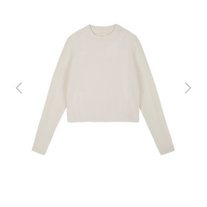 PVCS 하프넥 슬림 니트