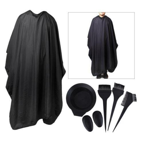 새 1세트 헤어 7개 염색 키트 그릇 케이프--0