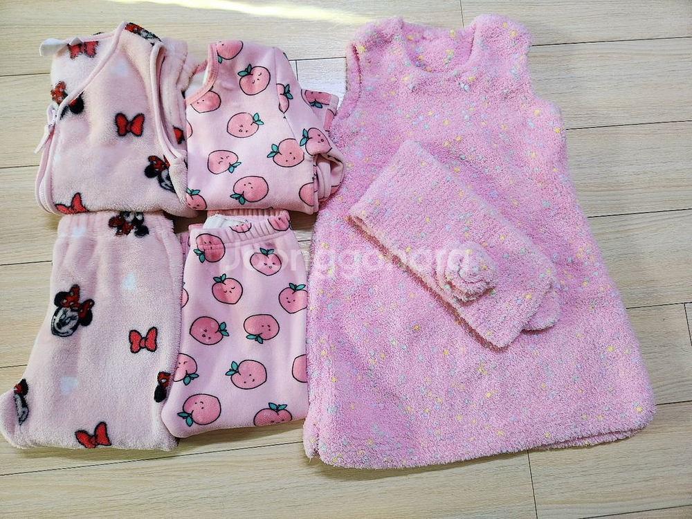 여아 수면잠옷셋트와원피스--0