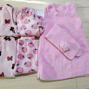 여아 수면잠옷셋트와원피스