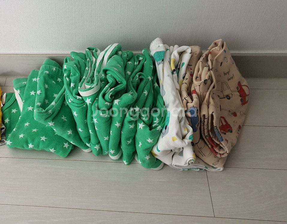 남아 내복 5벌 일괄(헌옷)--1