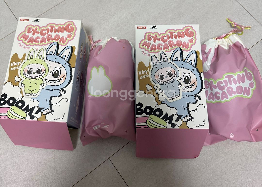 팝마트 라부부 마카롱 시리즈(청포도,코코넛)--0