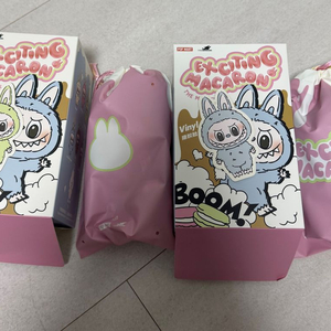 팝마트 라부부 마카롱 시리즈(청포도,코코넛)