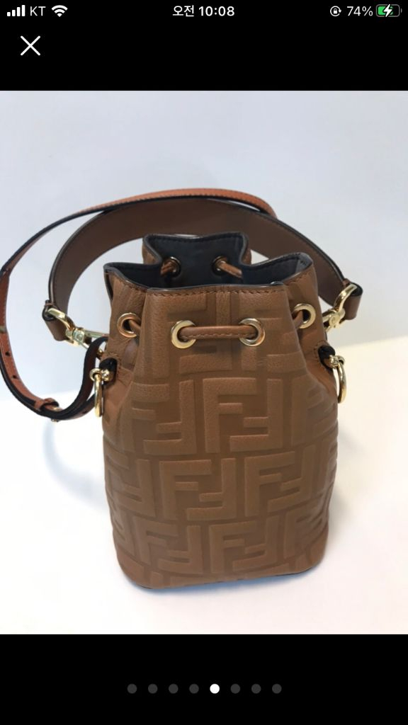 펜디 몬트레조 미니 버킷백--4