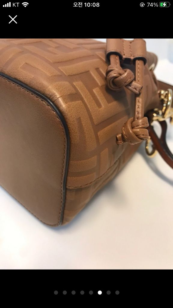 펜디 몬트레조 미니 버킷백--5