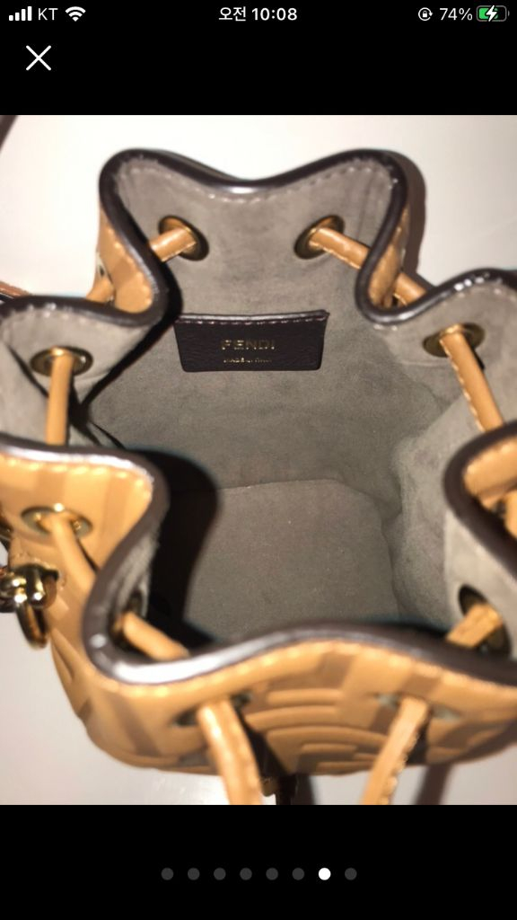 펜디 몬트레조 미니 버킷백--6