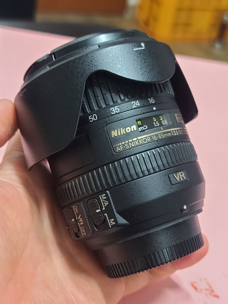 니콘 16-85 DX ED 굿컨디션--9