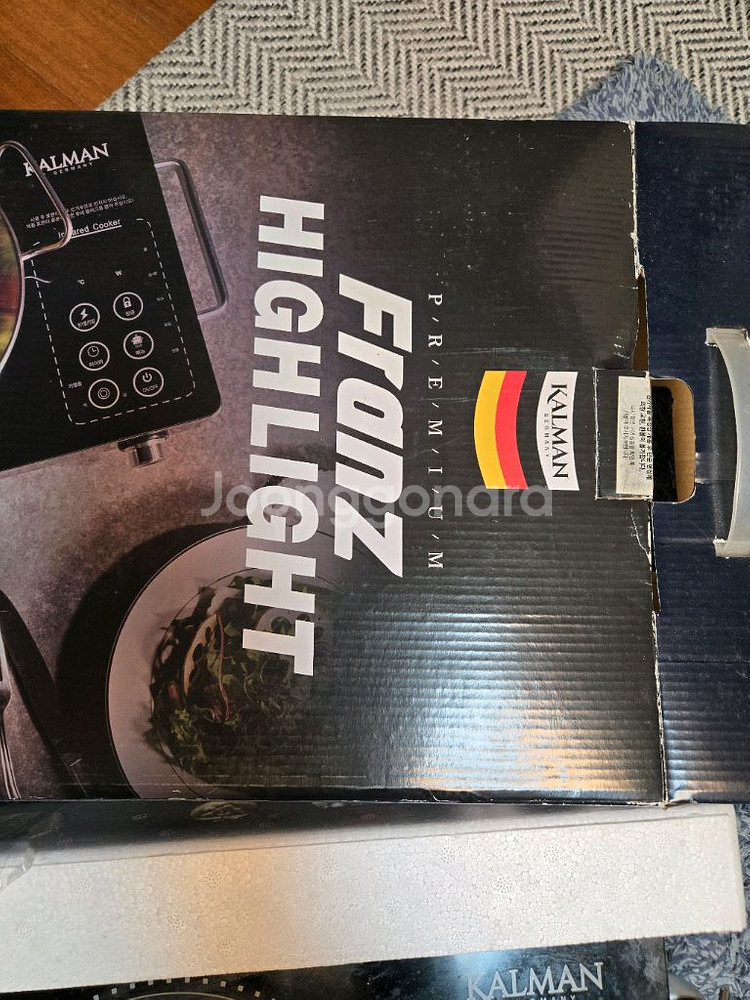 칼만 프란츠 하이라이트 전기레인지 팝니다--0