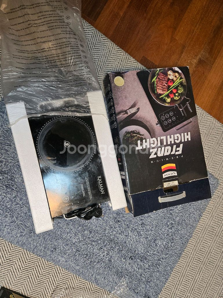 칼만 프란츠 하이라이트 전기레인지 팝니다--1