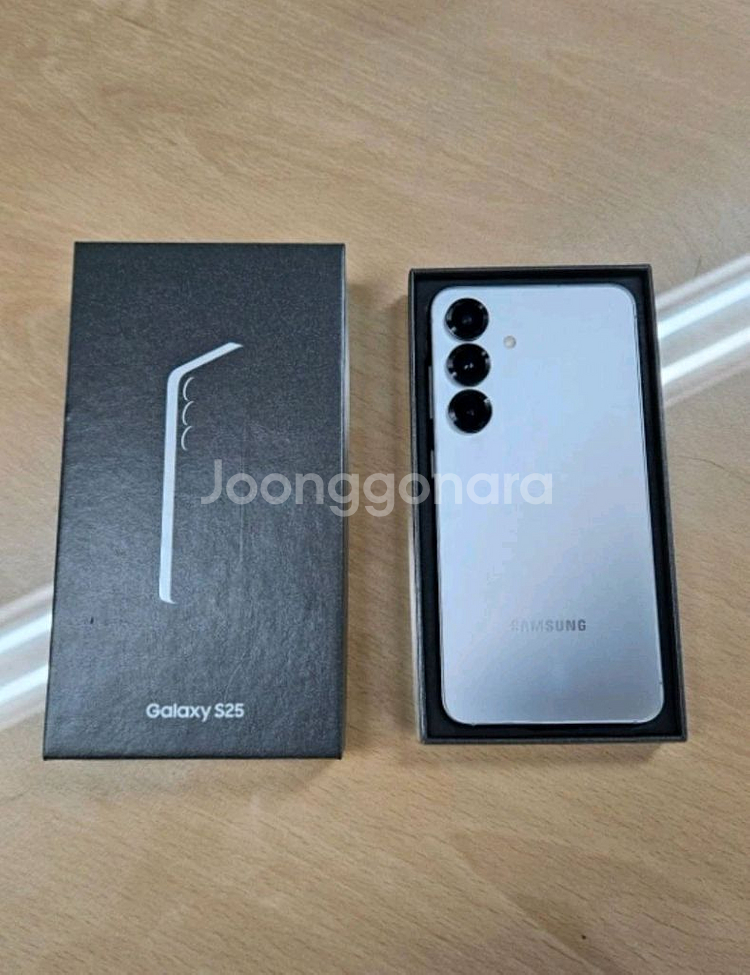 갤럭시 S25 실버 256gb 자급제 새제품--0