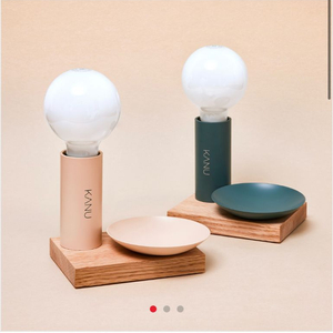 [새상품]카누X일광전구 콜라보 마리오14 테이블 조명_그린 색상