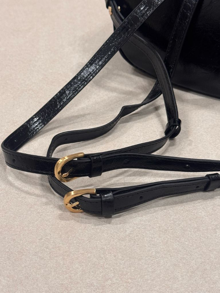 앤딜로즈 Manon 마농백 글로시 블랙--6