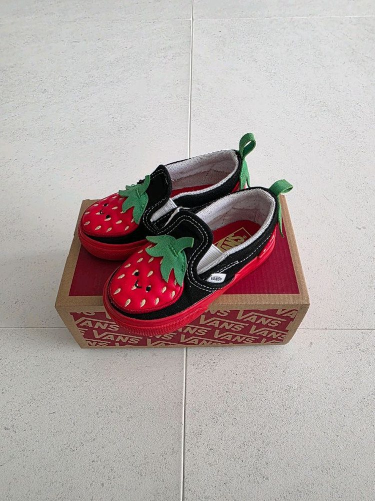 반스 딸기 슬립온 130--4