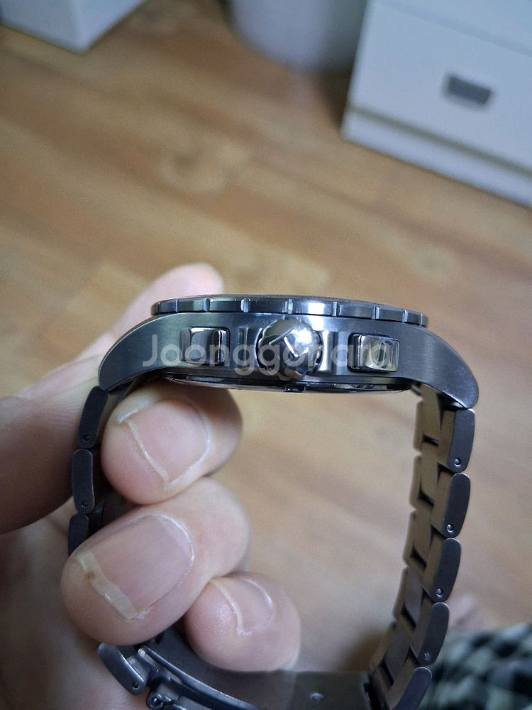 해밀턴 카키필드 크로노그래프 시계--3