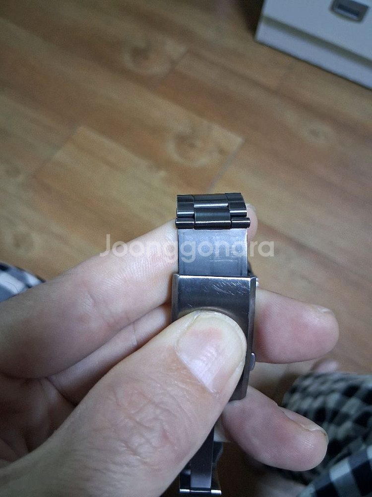 해밀턴 카키필드 크로노그래프 시계--5