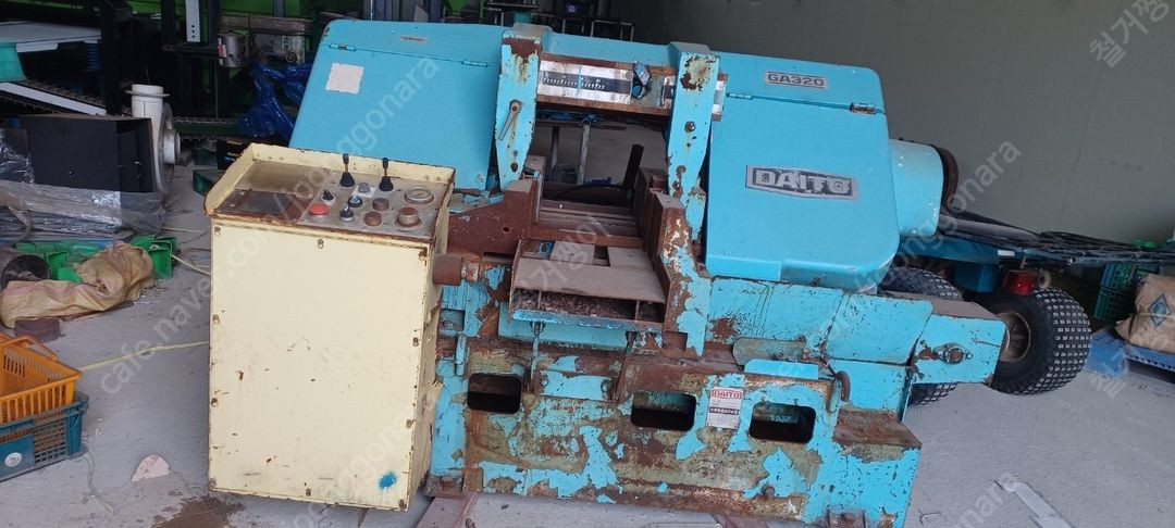 밴드쏘 밴드쇼 톱기계 중고 ga320 공작기계 밀링 선반 이미지