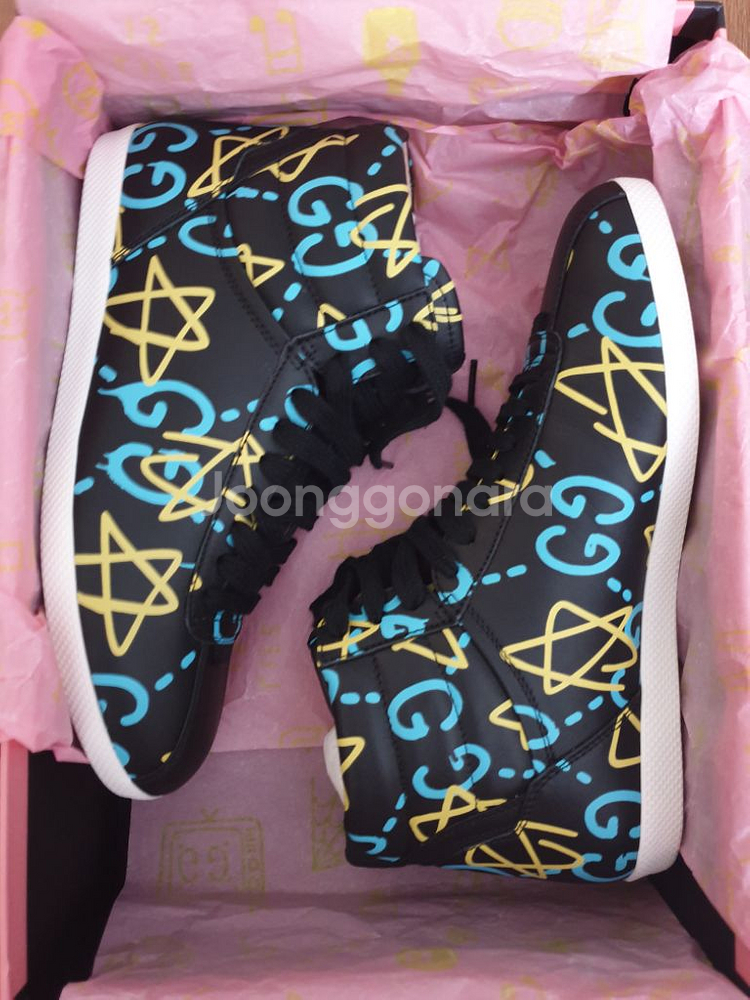 초초특가 정품 구찌 하이탑 스니커즈--2