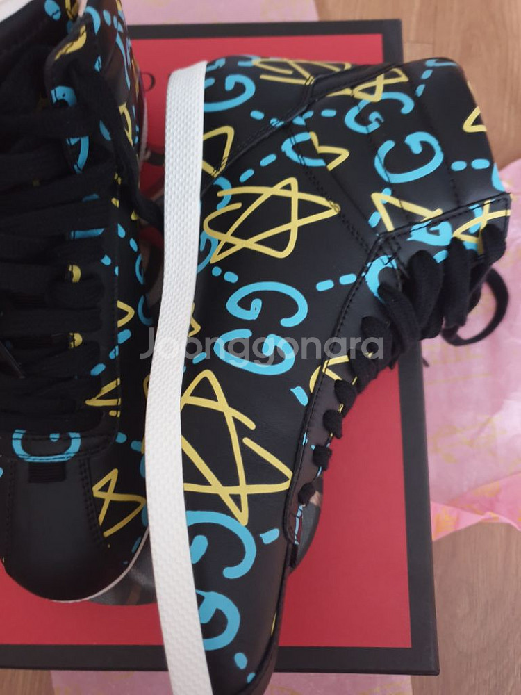 초초특가 정품 구찌 하이탑 스니커즈--4