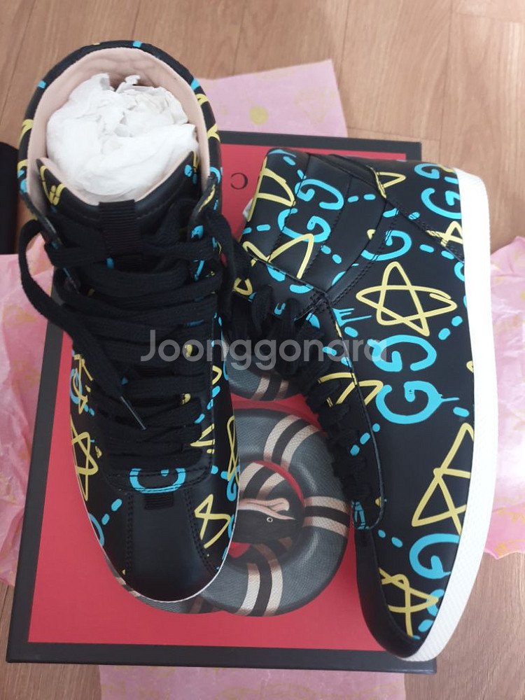 초초특가 정품 구찌 하이탑 스니커즈--6