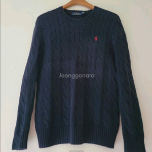 폴로 랄프로렌 케이블 니트 스웨터
