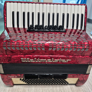 아코디언악기 웰트마스터37건96베(레드,판매)