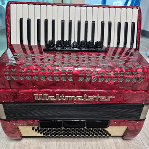 아코디언악기 웰트마스터37건96베(레드,판매)