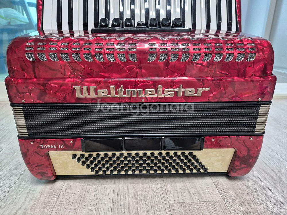 아코디언악기 웰트마스터37건96베(레드,판매)--1