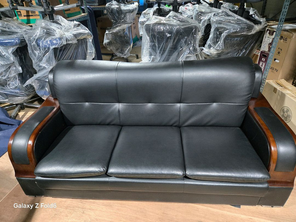 가죽 소파 세트(무료나눔)--1