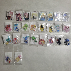 캐릭캐릭체인지 캐캐체 슈고캬라 더키월드 아크릴키링