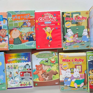 엄마표 영어 강추 dvd 까이유,벤앤홀리, 맥스앤루비 등등...