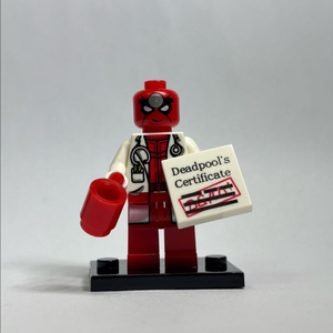 레고 마블 어벤져스 슈퍼 히어로즈 데드풀 커스텀 피규어 (호환)