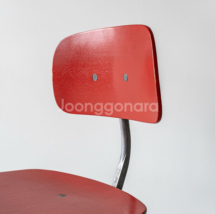 빈티지 케비체어 레드--2