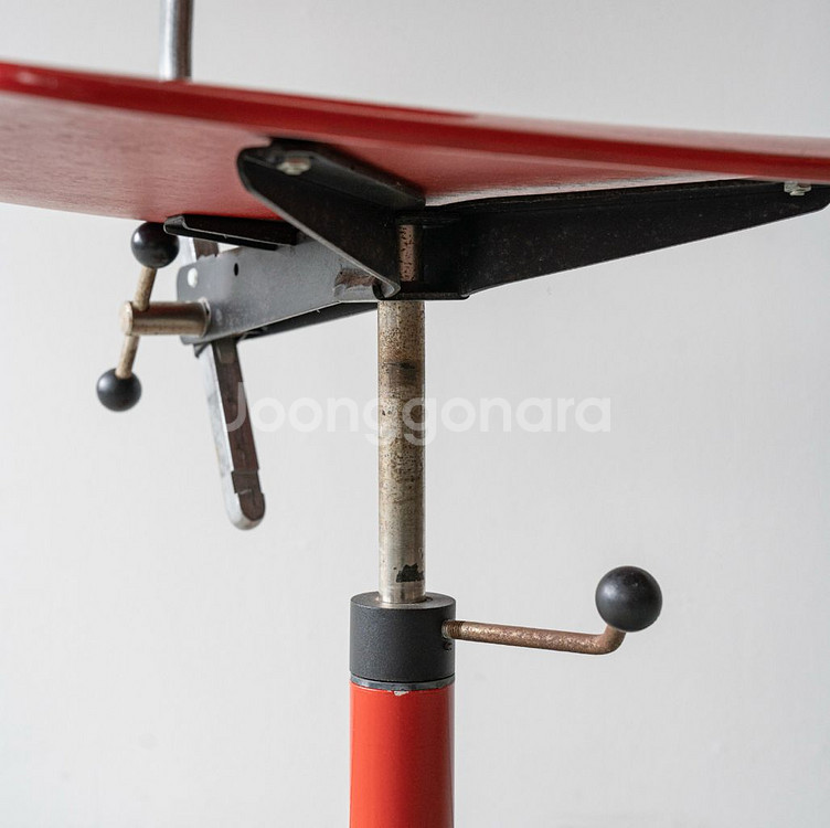 빈티지 케비체어 레드--7