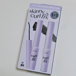 에뛰드 컬 픽스 스키니 마스카라 블랙