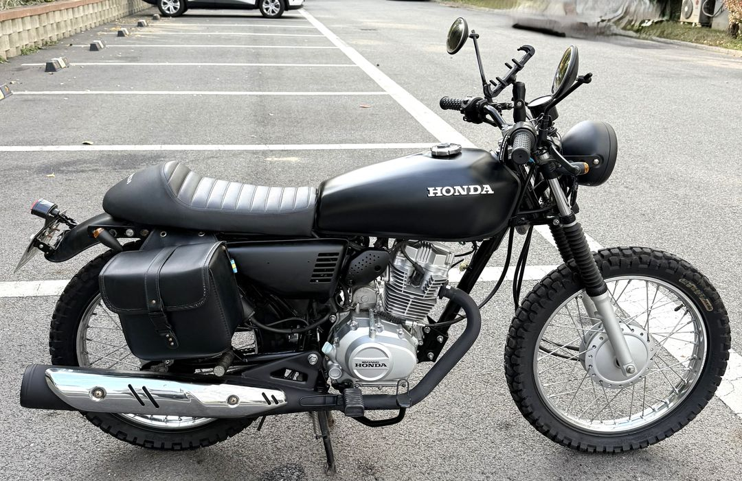 혼다 cg125 오토바이 이미지