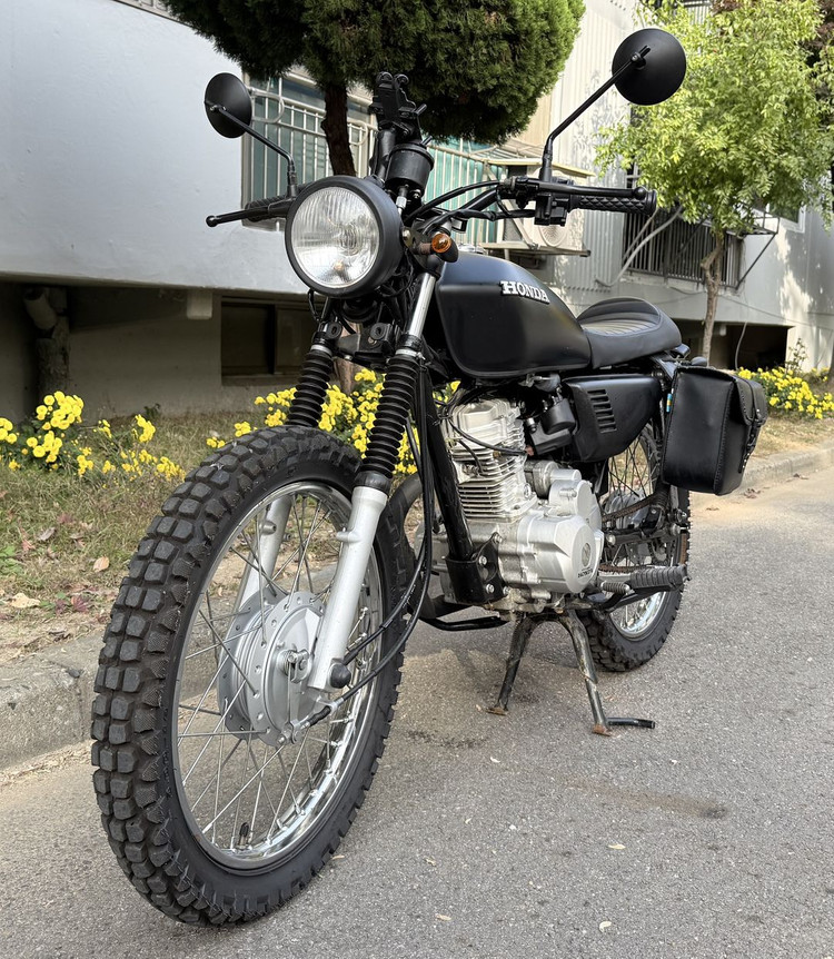 혼다 cg125 오토바이 이미지