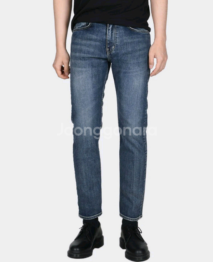 모드나인 펑크타운 mod4 크롭 청바지 팝니다--0