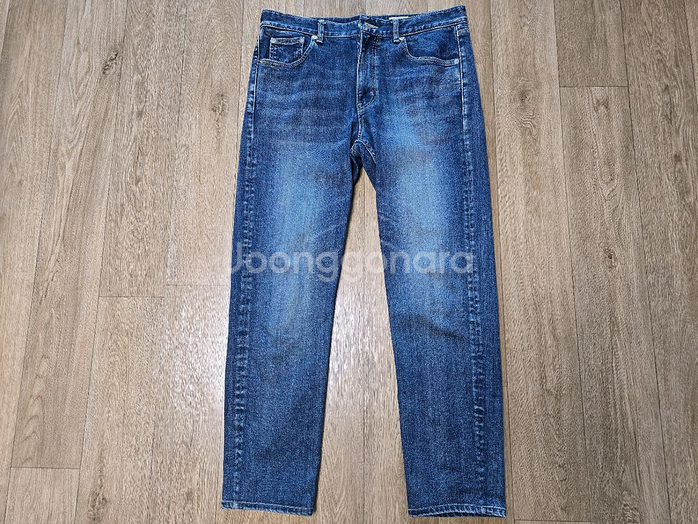 모드나인 펑크타운 mod4 크롭 청바지 팝니다--1