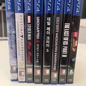 PS4 게임 타이틀 모음