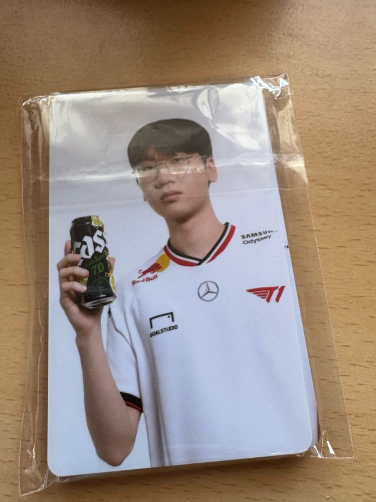 T1카스 콜라보 포카세트(도란,오너,페이커,구마유시,케리아) 이미지