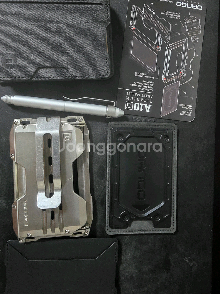 dango product a10 티타늄 택티컬 카드지갑--0