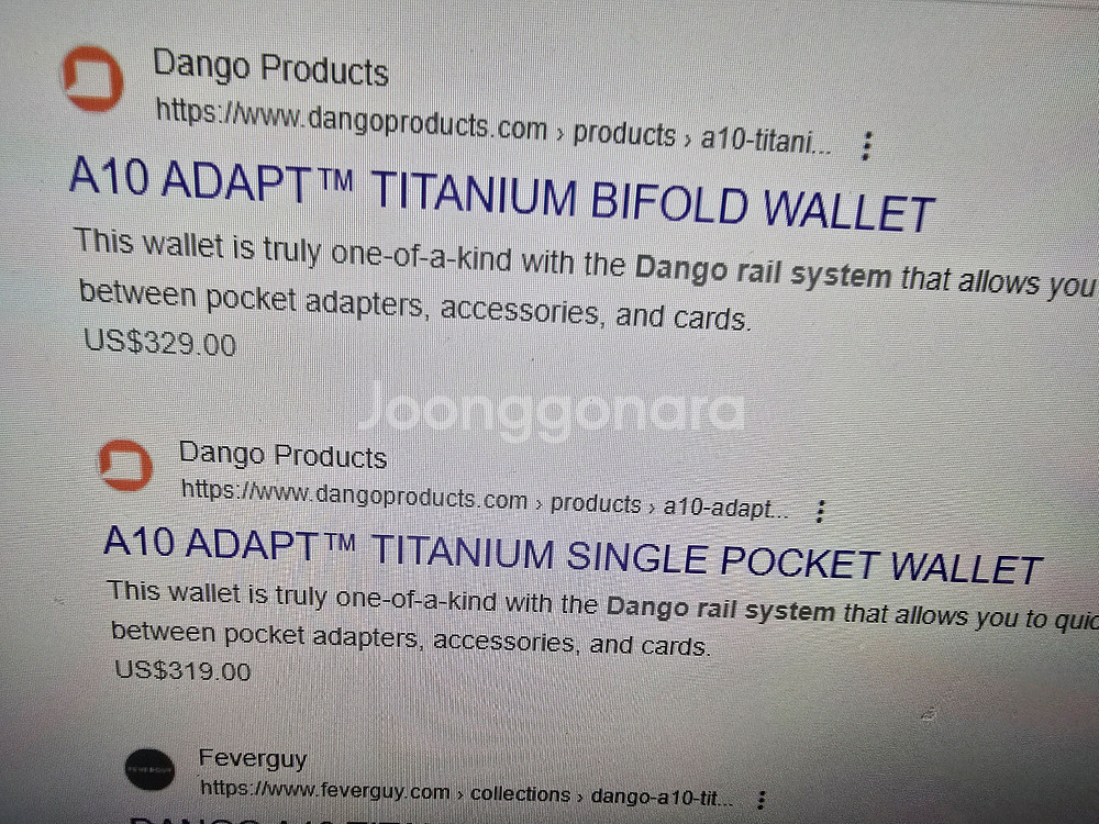 dango product a10 티타늄 택티컬 카드지갑--8