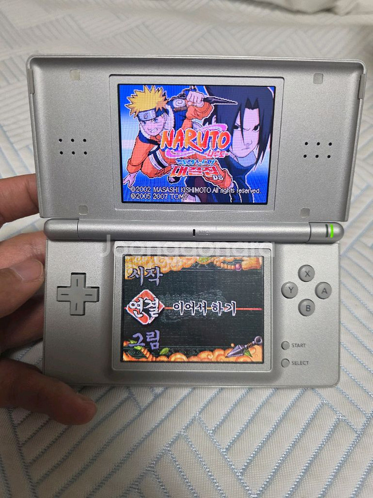 닌텐도 ds lite 실버 택포 9만원--4