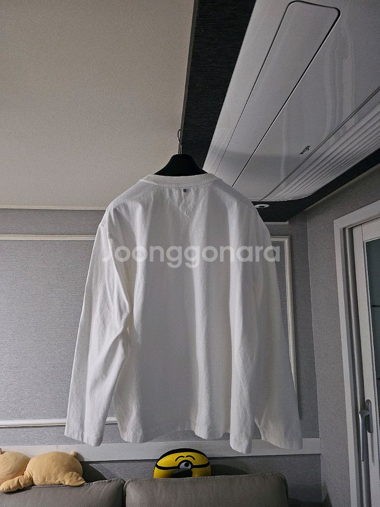 [거의 새것] 시스템옴므 레터링 롱슬리브 긴팔티셔츠 105--1